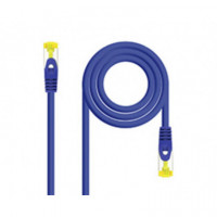 NANOCABLE Cable de Red RJ45 CAT.6A Sftp AWG26, 0.5M, Azul