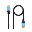 NANOCABLE Cable HDMI Alta Velocidad con Ethernet, A/m-a/m, 2M, Negro