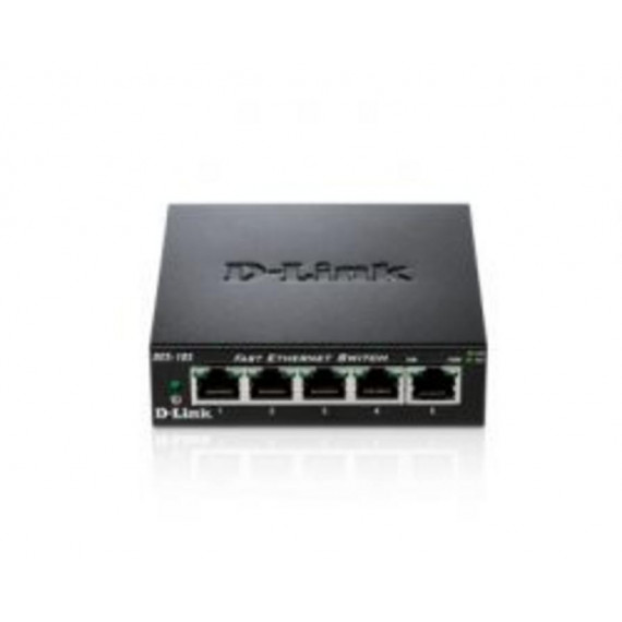 Switch D-LINK 5P 10/100 Metallic (DES-105)