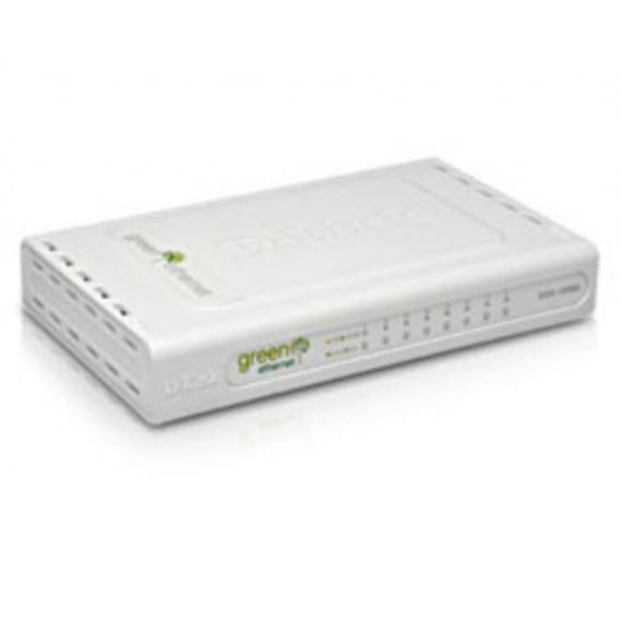 Switch D-LINK Gigabit 8 Puertos (DGS-1008D)