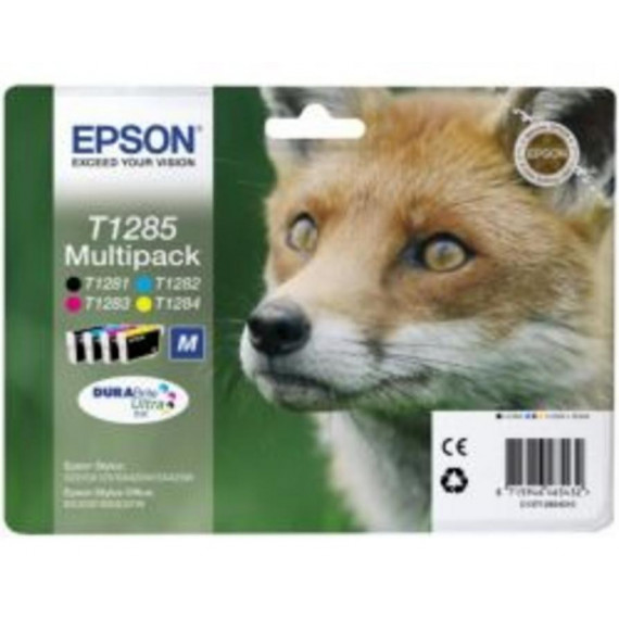 EPSON T1285 Pack de Cartuchos de Tinta Serie Fresa (C13T12854012)