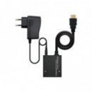 NANOCABLE Splitter HDMI Macho a Dos Hembra 25CM Negro