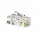 NANOCABLE Conectores RJ45 CAT.6 Utp, Pack de 10