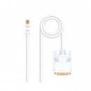 Nanocable Cable Mini Displayport a Dvi-d Macho/macho 5M, Blanco (10.15.4205)  NANO