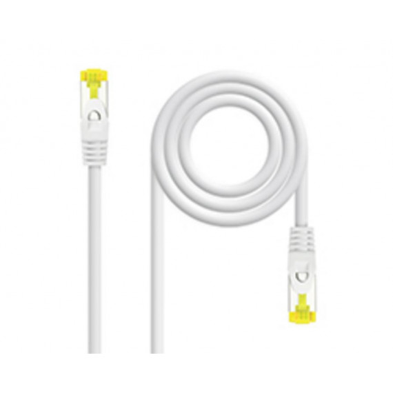 NANOCABLE Cable de Red RJ45 CAT6A Sftp 1M Blanco