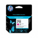 Cartuchos de Tinta Original Hp 711 Designjet Magenta (paquete de 3)  HEWLETT PACKARD