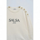SALSA JEANS Jerséis y Sudaderas Jersey Salsa de Punto con Logo