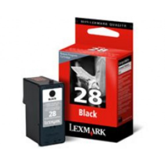 Cartucho de Tinta LEXMARK 28 Negro (18C1428E)