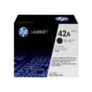 Tóner Original Hp 42A Negro Laserjet (Q5942A)  HEWLETT PACKARD