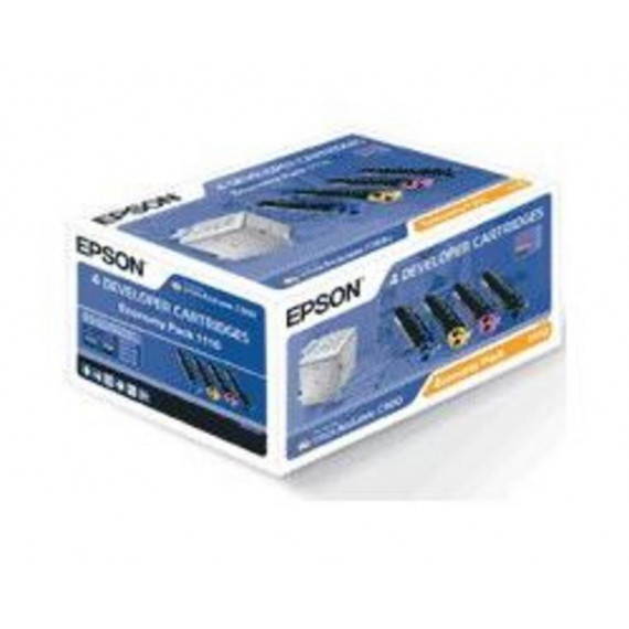 Toner EPSON Laser C900 Pack Negro/tricolor (C13S051110)