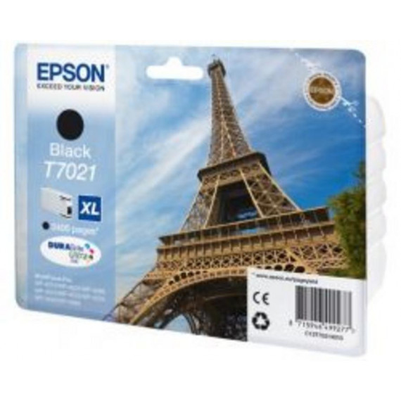 Tinta EPSON Xl T7021 Negro 45.2ML (C13T70214010)