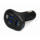 Cargador para Coche CONCEPTRONIC 3 Usb-a 31.5W