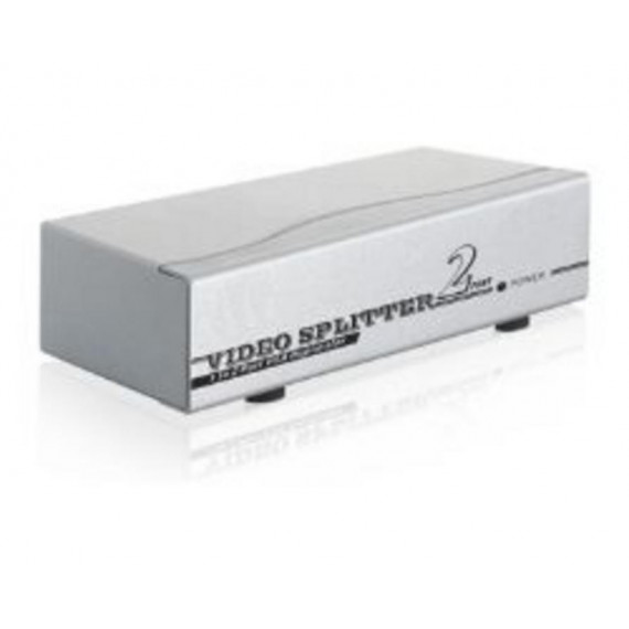 NANOCABLE Mini Splitter VGA 1X2, Plata