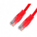 Nanocable Cable de Red RJ45 CAT.5E Utp, Pack 10 Unidades, Rojo  NANO