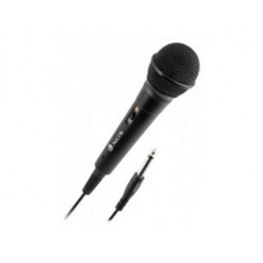 NGS Singerfire Micrófono Karaoke Dinámico Jack 6.3MM Negro