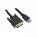 NANOCABLE Cable Dvi-d (18+1) Macho a HDMI Macho 1.8M