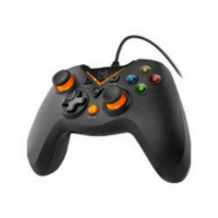 KROM Key: Mando Gamepad USB para Pc y PS3 - Negro