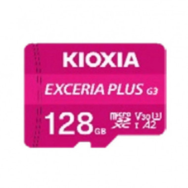Memoria Micro Sd 128GB Kioxia Exceria G3 Xc C10 + Adaptador Sd  TOSHIBA KIOXIA