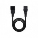 Cable de Alimentación NANOCABLE C14/M a C13/H, 3M, Negro