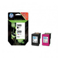 Hp 300 Pack Cartuchos de Tinta Originales Negro y Tricolor (CN637EE)  HEWLETT PACKARD