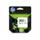 Cartucho de Tinta Hp 302XL Tricolor (F6U67AE)  HEWLETT PACKARD