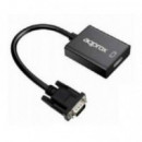 APPROX Cable Adaptador HDMI Hembra a VGA Macho con Audio (APPC25)