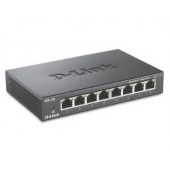 D-LINK DGS-108 Switch Gigabit No Administrado de 8 Puertos
