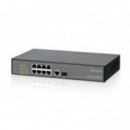 Switch AIR LIVE Gigabit Poe+ de 8 Puertos con 1 Sfp