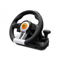 KROM Kwheel Volante y Pedales Gaming Multiplataforma