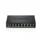 D-LINK DES-108 Switch Fast Ethernet de 8 Puertos Metálico