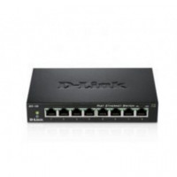 D-LINK DES-108 Switch Fast Ethernet de 8 Puertos Metálico
