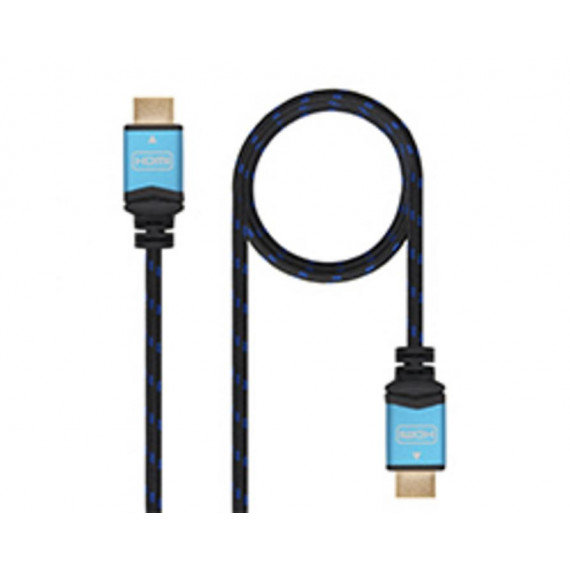 Nanocable HDMI A/m a HDMI A/m 1M Negro (10.15.3701)  NANO