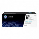 Toner Hp Laserjet Pro 30A Negro 1600 Páginas (CF230A)  HEWLETT PACKARD