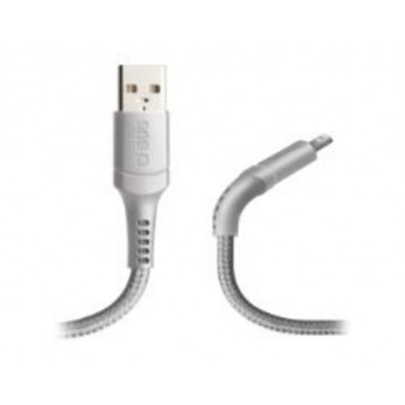 Cable USB a Lightning SBS 1M Gris