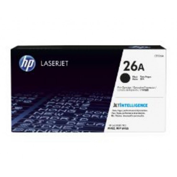 Toner Hp Laserjet Pro 26A Negro 3100 Páginas (CF226A)  HEWLETT PACKARD