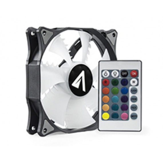 Ventilador ABYSM GAMING 120MM Rgb Negro/blanco