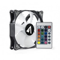 Ventilador Abysm Gaming 120mm RGB Negro/Blanco
