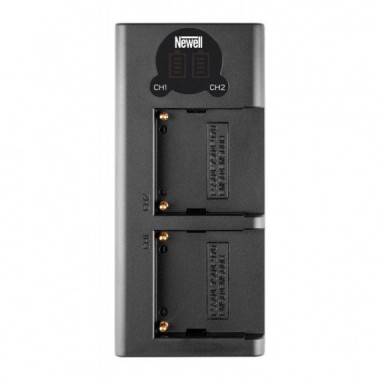 NEWELL Cargador Doble Dl-usb-c + 2 Baterías NP-F570