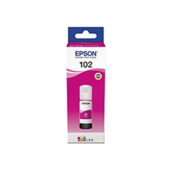 Botella de Tinta EPSON 102 Magenta 70ML (C13T03R340)