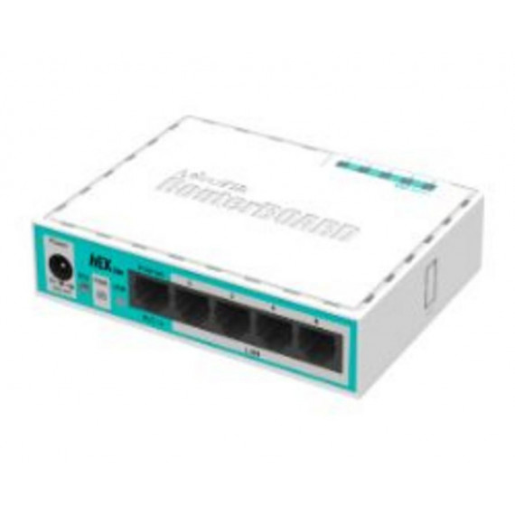 Router MIKROTIK Hex Lite (RB750R2) Ethernet 5 Puertos Blanco