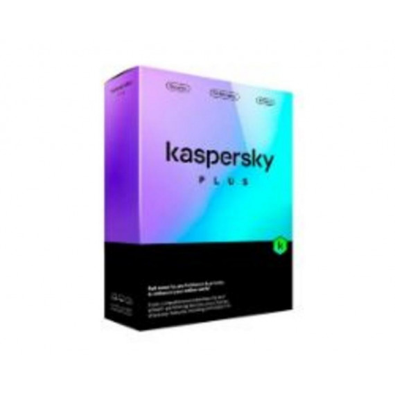 Antivirus KASPERSKY Plus 3 Dispositivos 1 Año