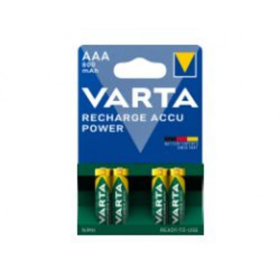 VARTA Recharge Accu Power Pilas Aaa 800 Mah (blister 4)