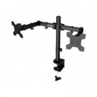 Soporte de Mesa para Dos Monitores NILOX NXDMA01B (hasta 32")