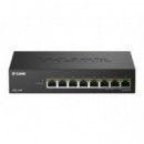 Switch D-LINK Gigabit Poe 8 Puertos DMS-108P/E