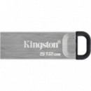 KINGSTON Datatraveler Kyson 512GB USB 3.2 Plata