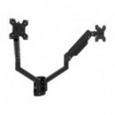 Soporte Pared Articulado TOOQ 13-34'' Doble Brazo Negro