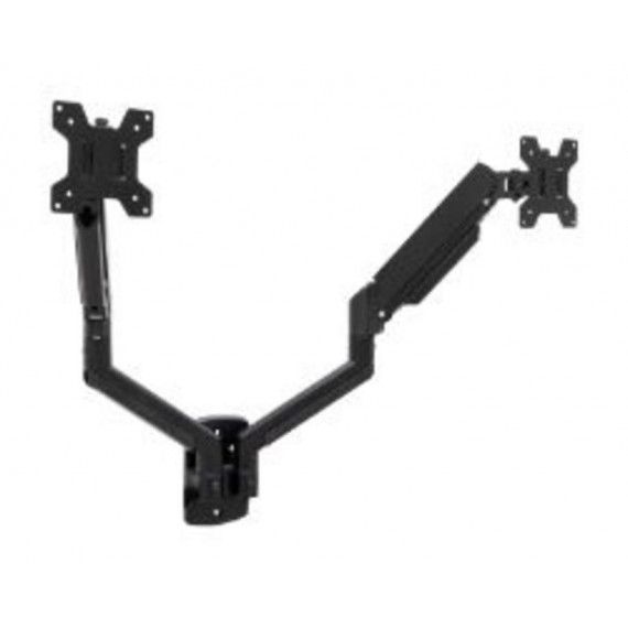 Soporte Pared Articulado TOOQ 13-34'' Doble Brazo Negro