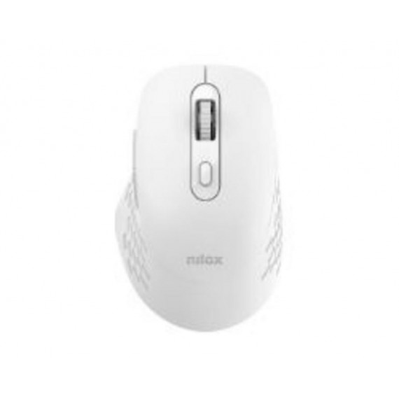 Ratón NILOX NXMODWI02 Inalámbrico Rf/bt 1600 Dpi Blanco