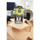 Fresadora 1.600W + 5 Fresas RYOBI