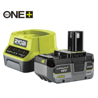 Pack Cargador + 1 Bateria 18V 4.0AH One+ RYOBI